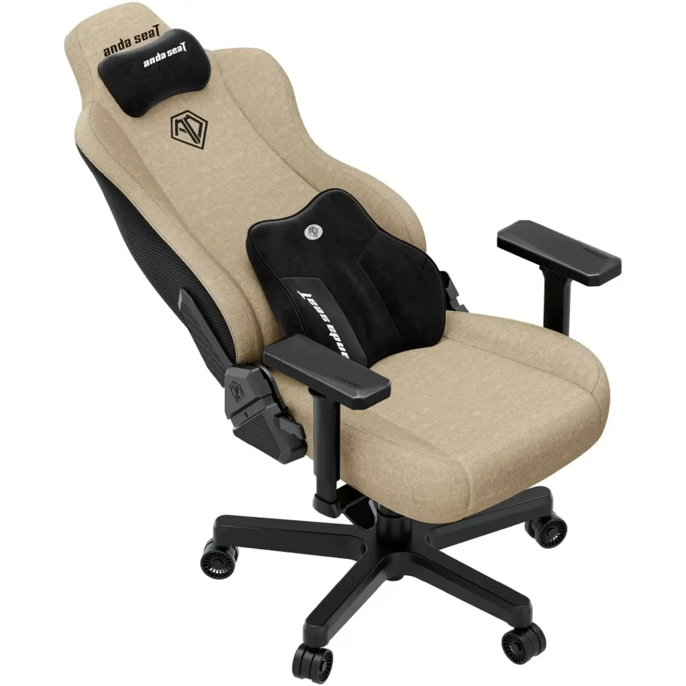 Купить Кресло для геймеров Anda Seat Kaiser 3E XL Dark Beige Fabric (AD23YC-XL-09-H-CF-H01) - фото 5