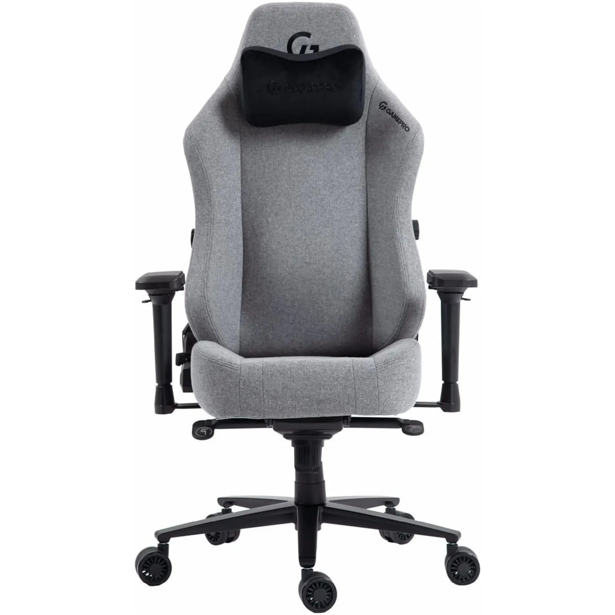 Купити Крісло для геймерів GamePro GC775DG Fabric Gray - фото 1