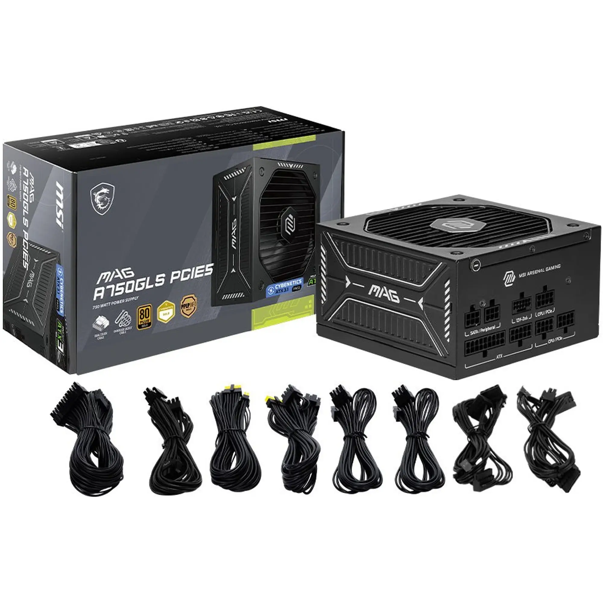 Купити Блок живлення MSI MAG A750GLS PCIE5 - фото 5