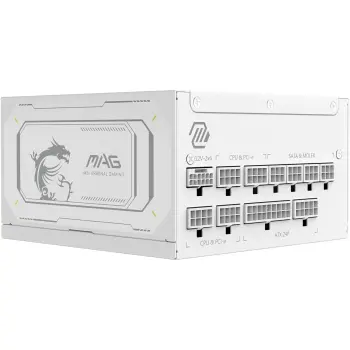Купить Блок питания MSI MAG A1000GL PCIE5 WHITE - фото 1