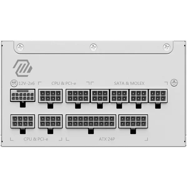 Купить Блок питания MSI MAG A1000GL PCIE5 WHITE - фото 2