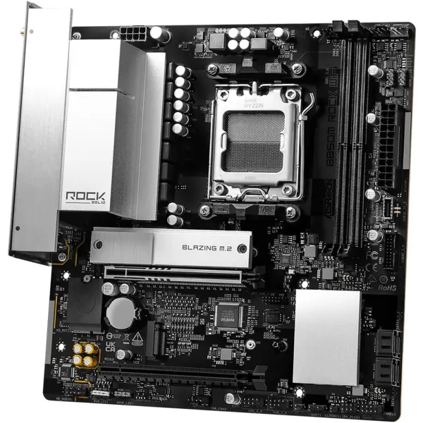 Купить Материнская плата ASRock B850M ROCK WIFI (sAM5, AMD B850, DDR5, mATX) - фото 5