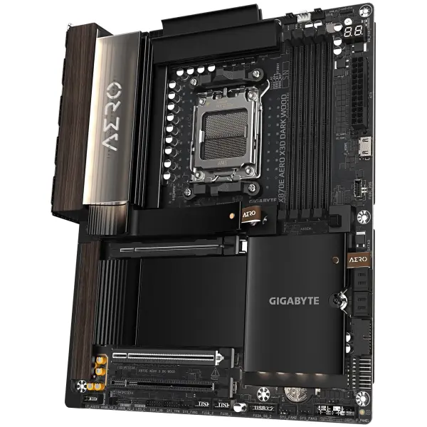 Купить Материнская плата GIGABYTE X870E AERO X3D DARK WOOD (sAM5, AMD X870E, DDR5, ATX) - фото 4