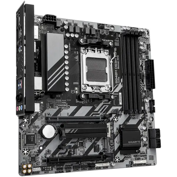 Купити Материнська плата GIGABYTE B840M DS3H WIFI6 (sAM5, AMD B840, DDR5, mATX) - фото 3