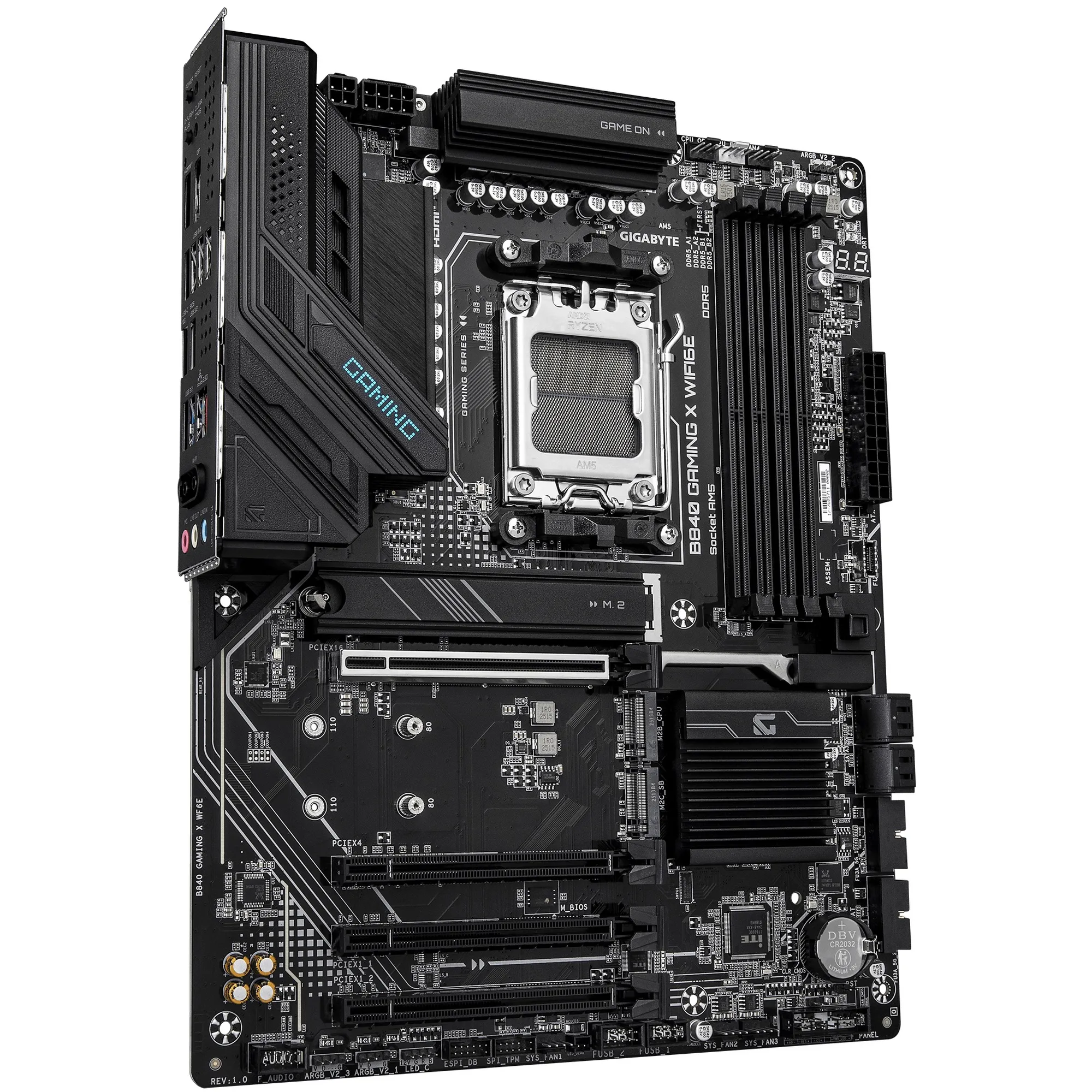 Купить Материнская плата GIGABYTE B840 GAMING X WIFI6E (sAM5, AMD B840, DDR5, ATX) - фото 3
