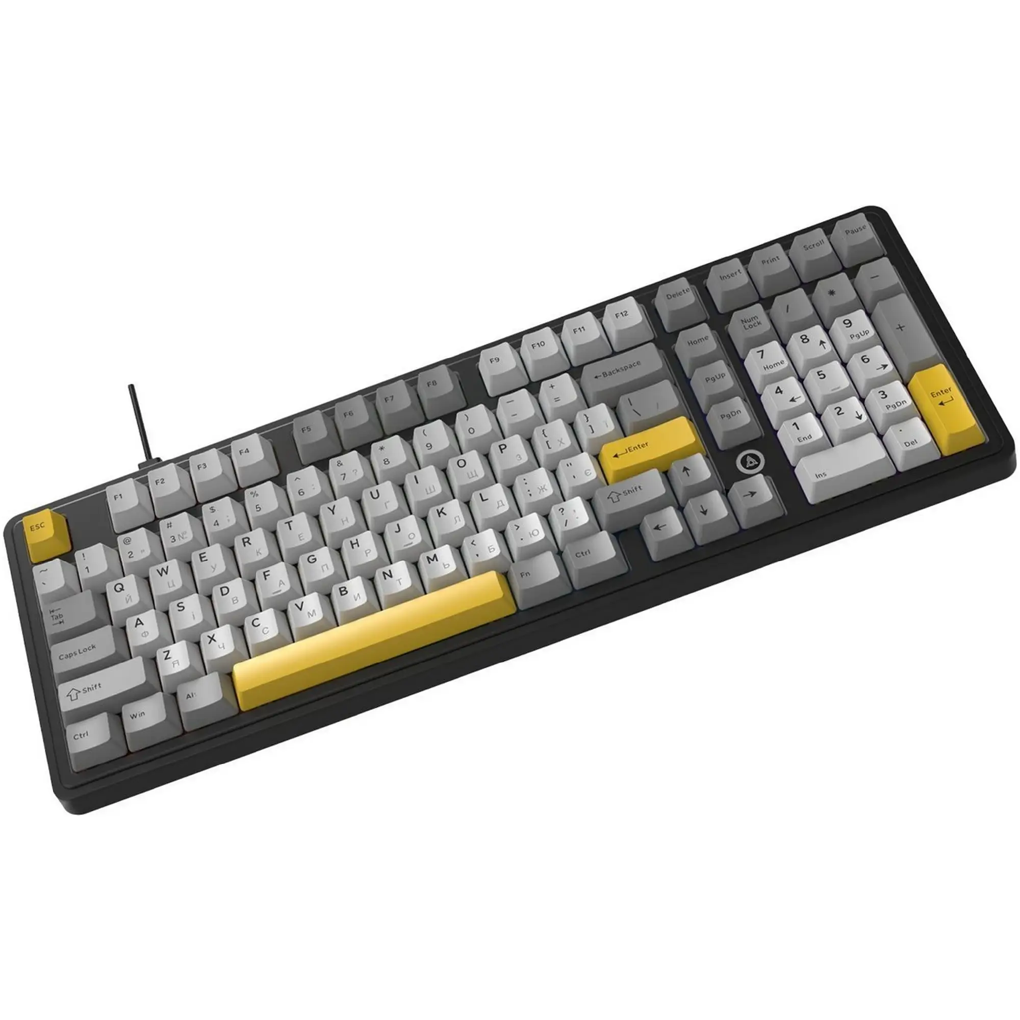 Купить Клавиатура Ajazz AK980 MAX Magnetic switches Black Gray Yellow (AK980-MAX-M-BGY) - фото 5
