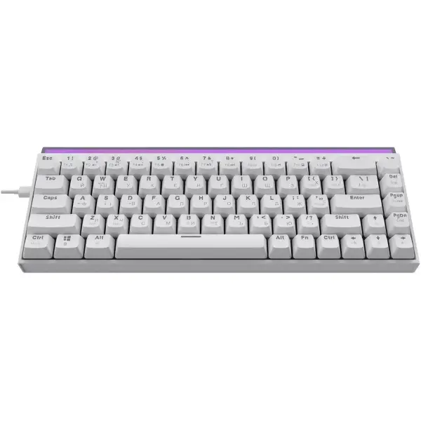 Купить Клавиатура Ajazz NK68 Red switches White (NK68-R-W) - фото 2