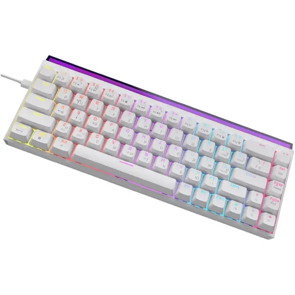 Купить Клавиатура Ajazz NK68 Red switches White (NK68-R-W) - фото 4