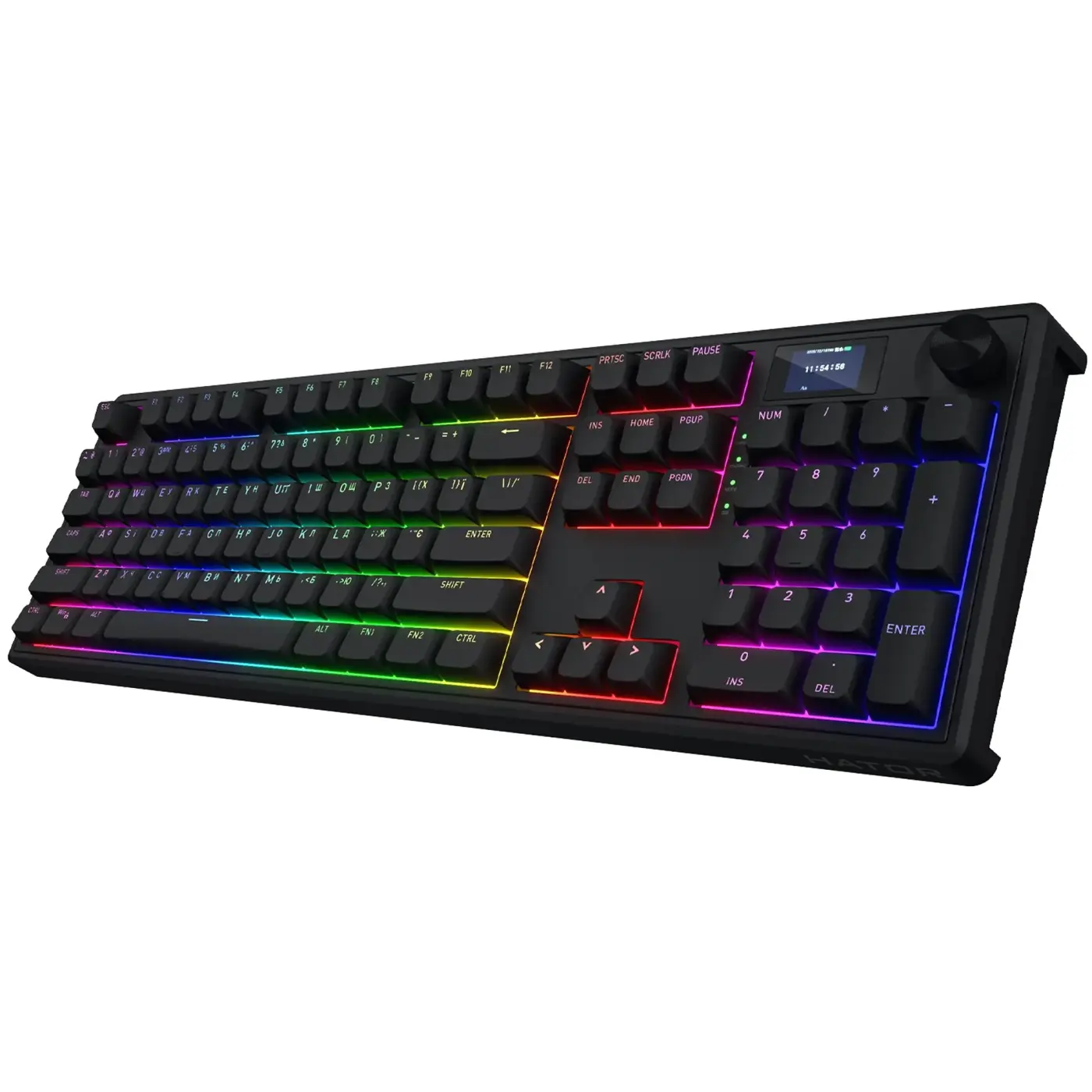 Купити Клавіатура Hator Skyfall 100 PRO Wireless Black Silent Switches (HTK4101UA) - фото 2