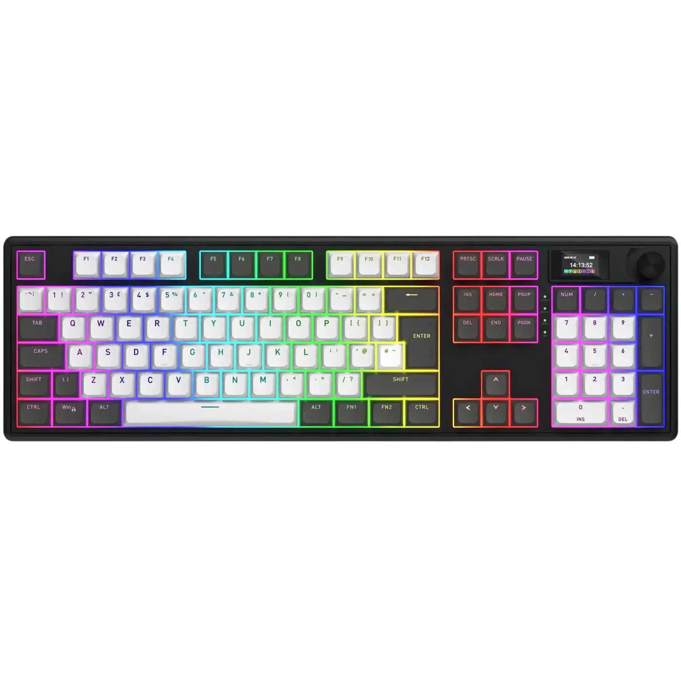 Купити Клавіатура Hator Skyfall 100 PRO Wireless ENG Black Silent Switches (HTK4101EU) - фото 2
