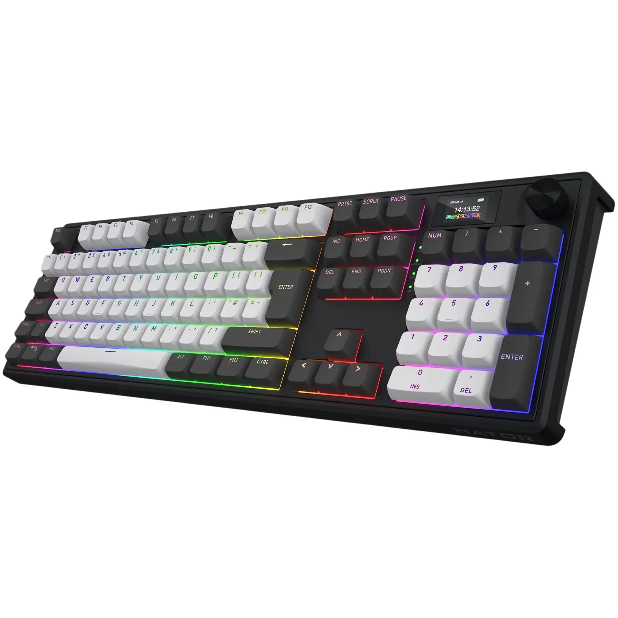 Купити Клавіатура Hator Skyfall 100 PRO Wireless ENG Black Silent Switches (HTK4101EU) - фото 3
