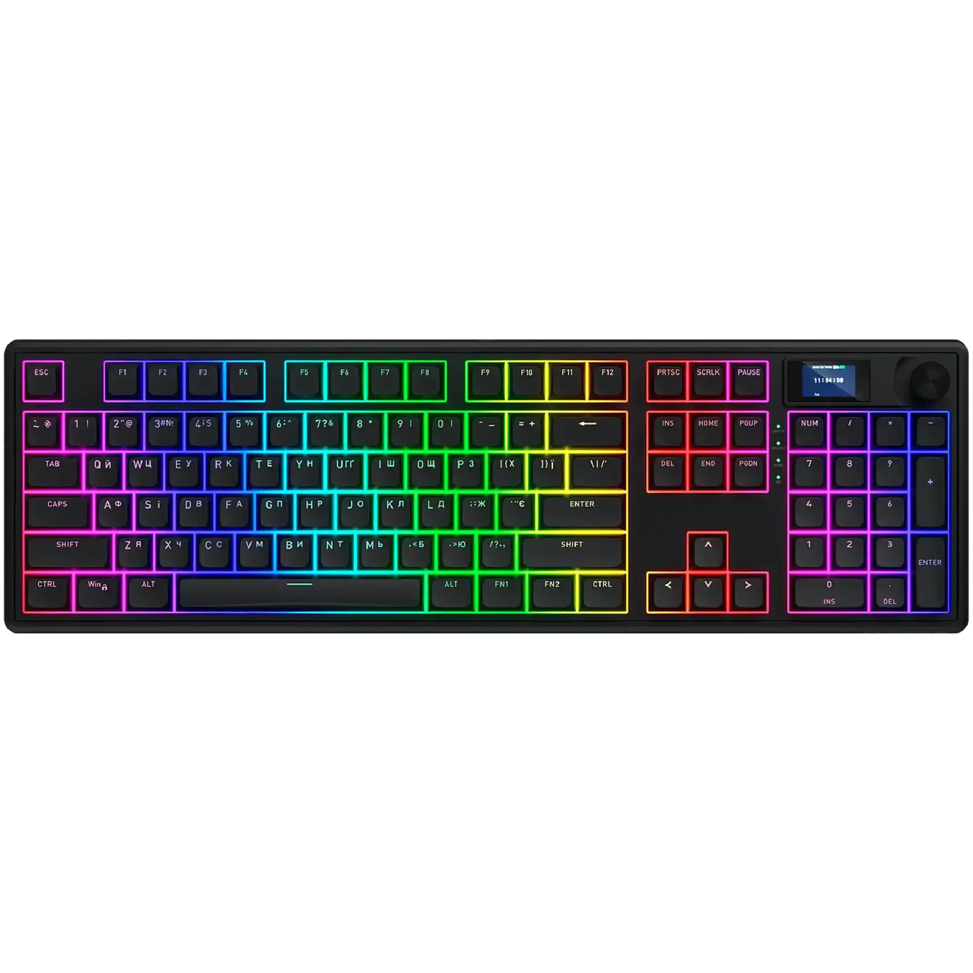 Купить Клавиатура Hator Skyfall 100 PRO Wireless ENG Black Silent Switches (HTK4101EU) - фото 1