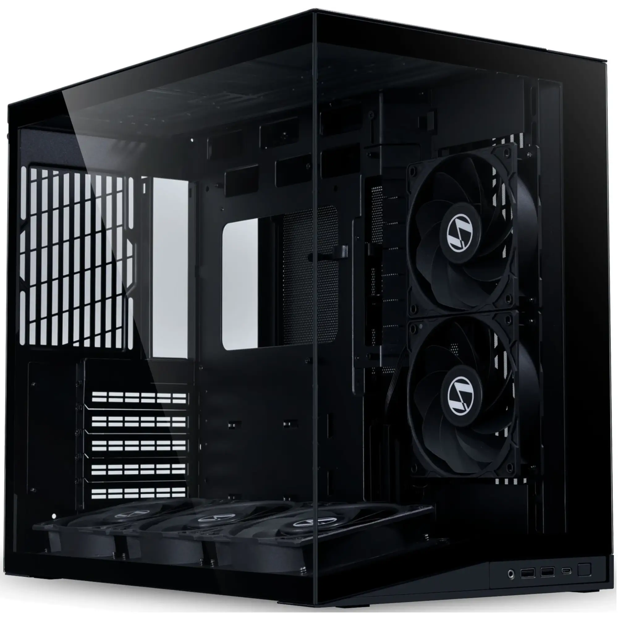 Купить Корпус Lian Li O11 Dynamic Mini V2 Flow Black (G99.O11DMIV2FX.00) - фото 1