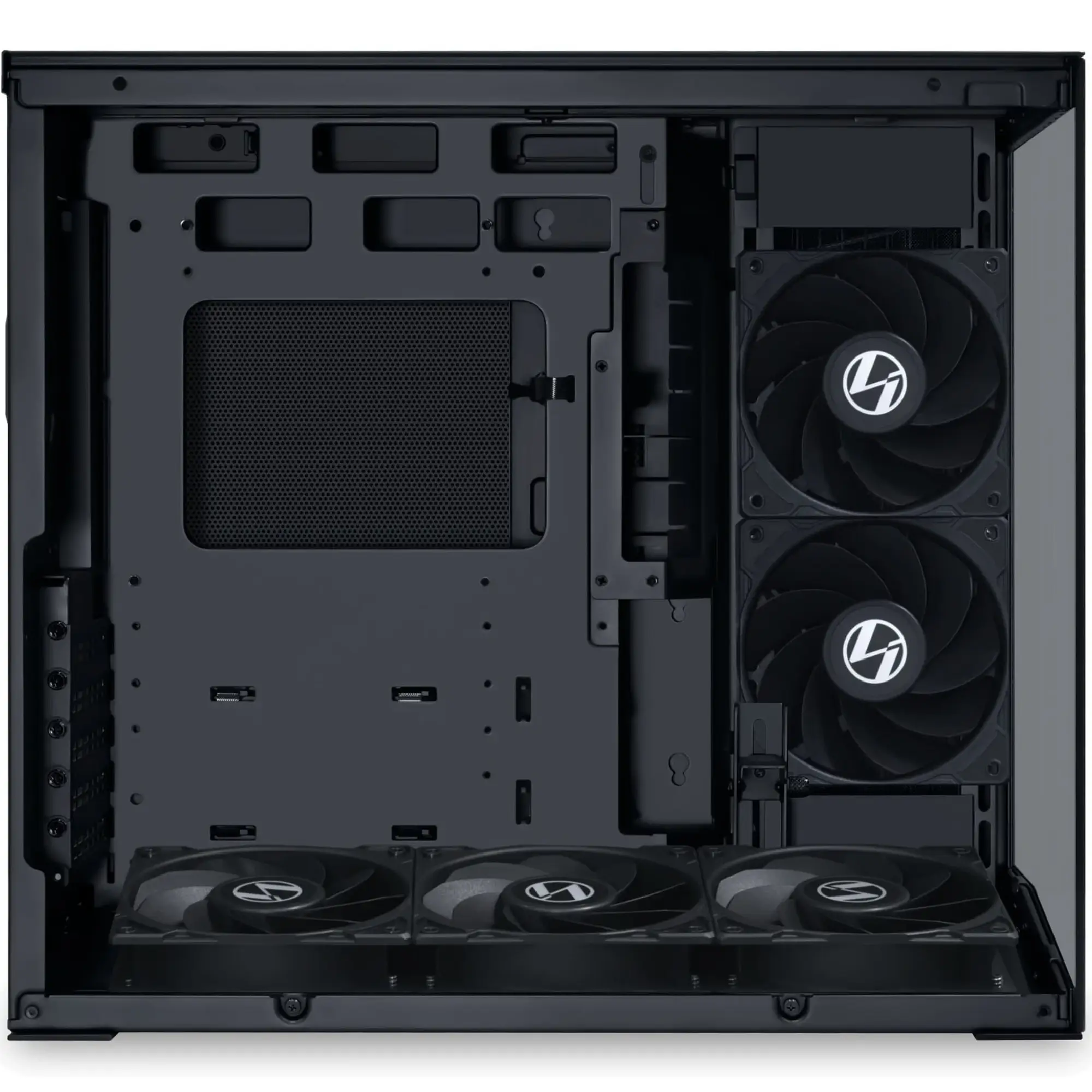 Купить Корпус Lian Li O11 Dynamic Mini V2 Flow Black (G99.O11DMIV2FX.00) - фото 4