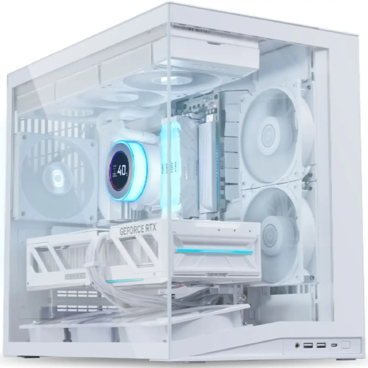 Купить Корпус Lian Li O11 Dynamic Mini V2 Flow White (G99.O11DMIV2FW.00) - фото 2