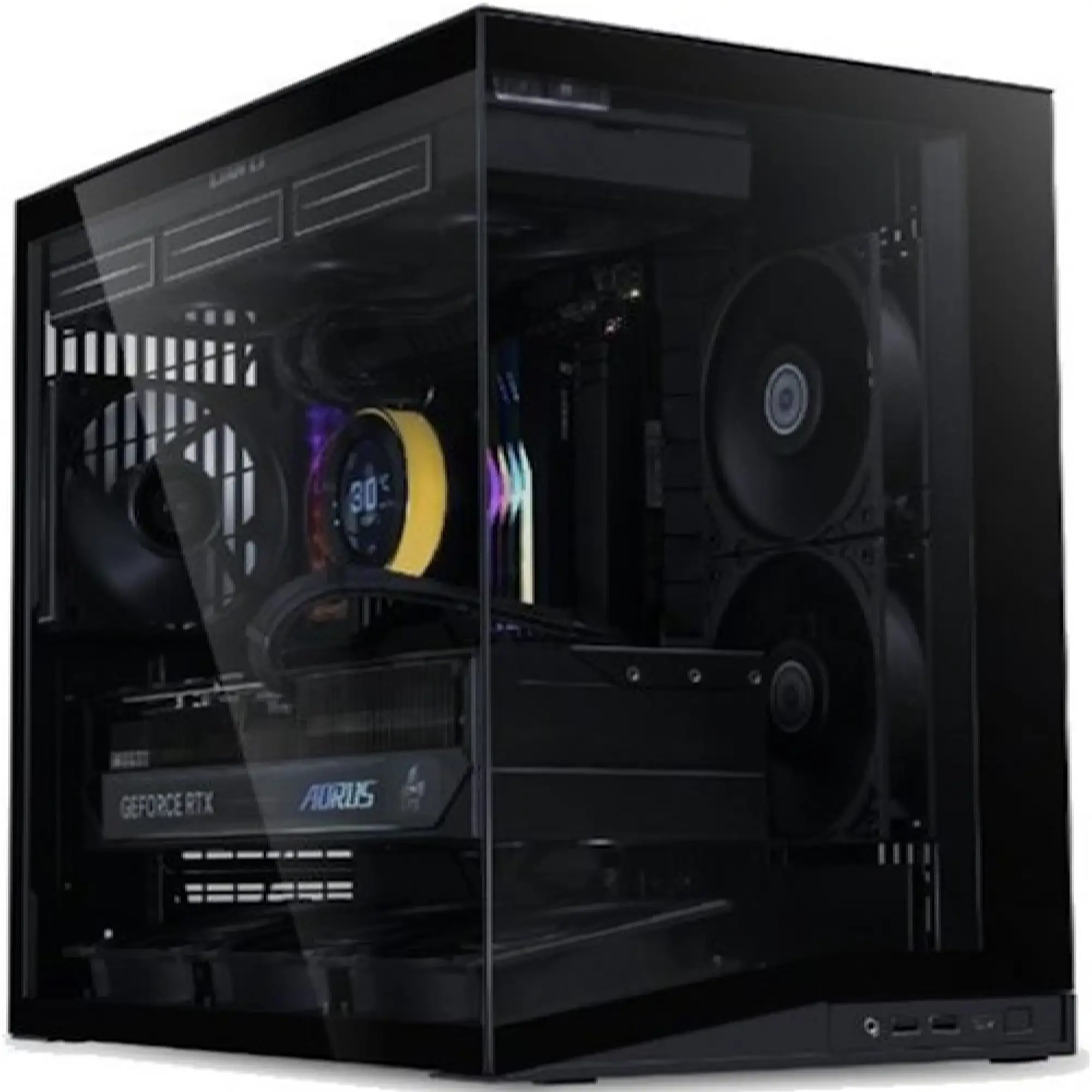Купить Корпус Lian Li O11 Dynamic Mini V2 Black (G99.O11DMIV2X.00) - фото 1