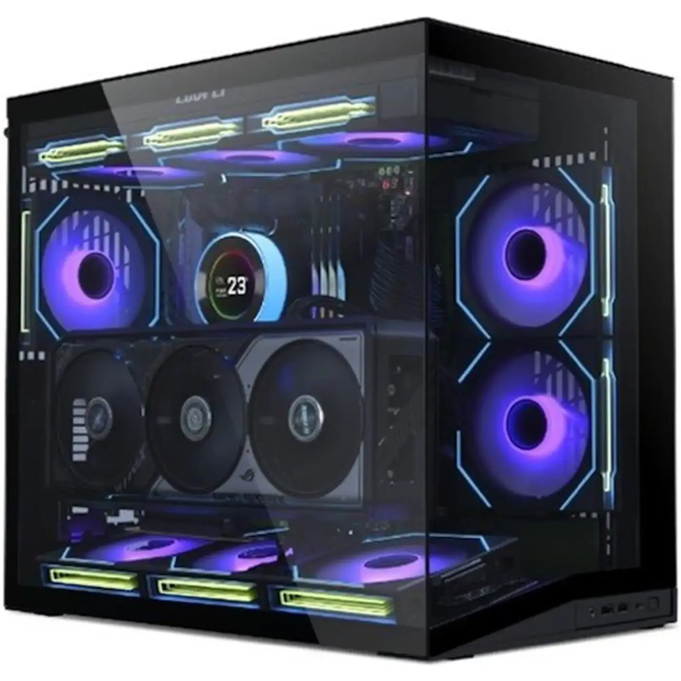 Купить Корпус Lian Li O11 Dynamic Mini V2 Black (G99.O11DMIV2X.00) - фото 2