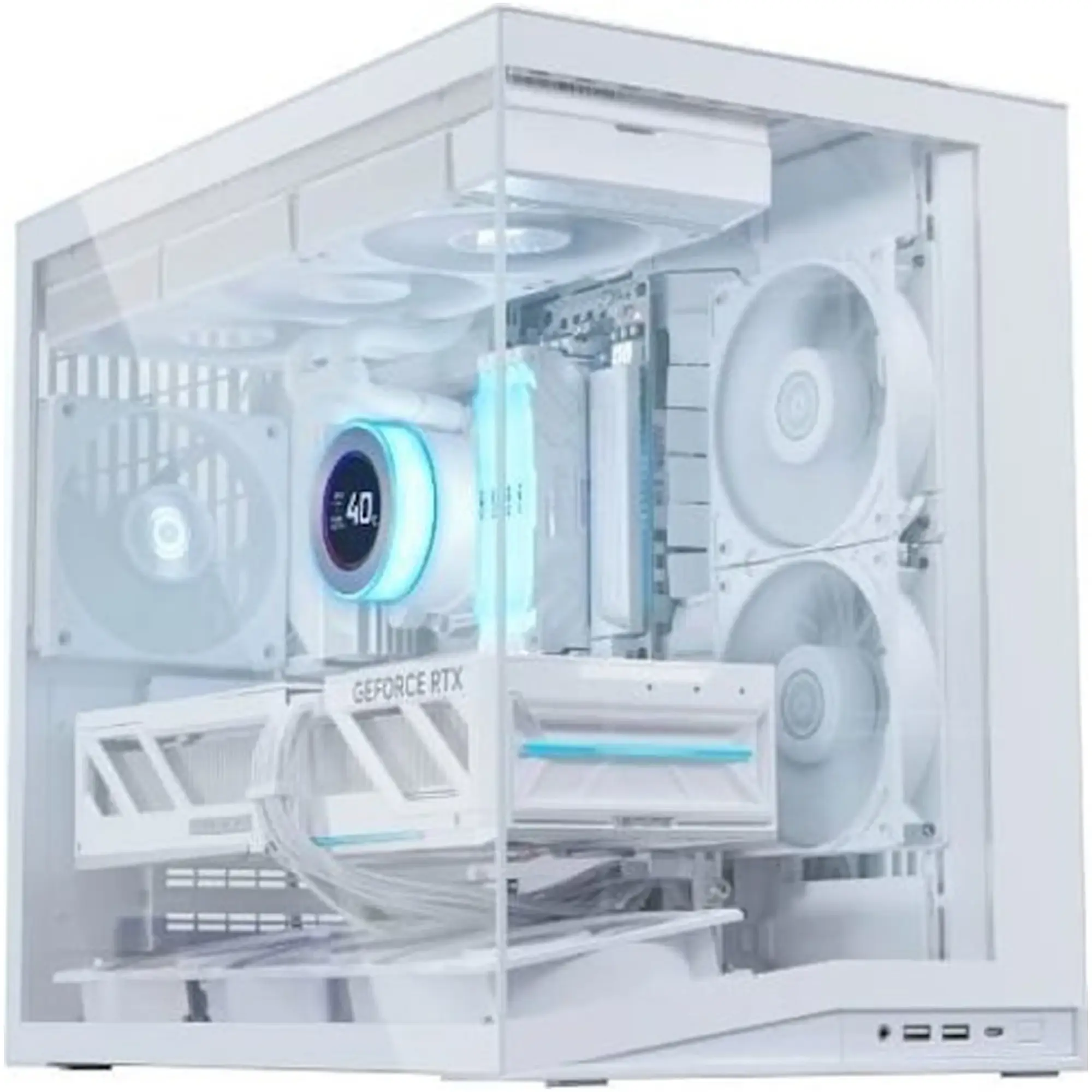 Купить Корпус Lian Li O11 Dynamic Mini V2 White (G99.O11DMIV2W.00) - фото 2