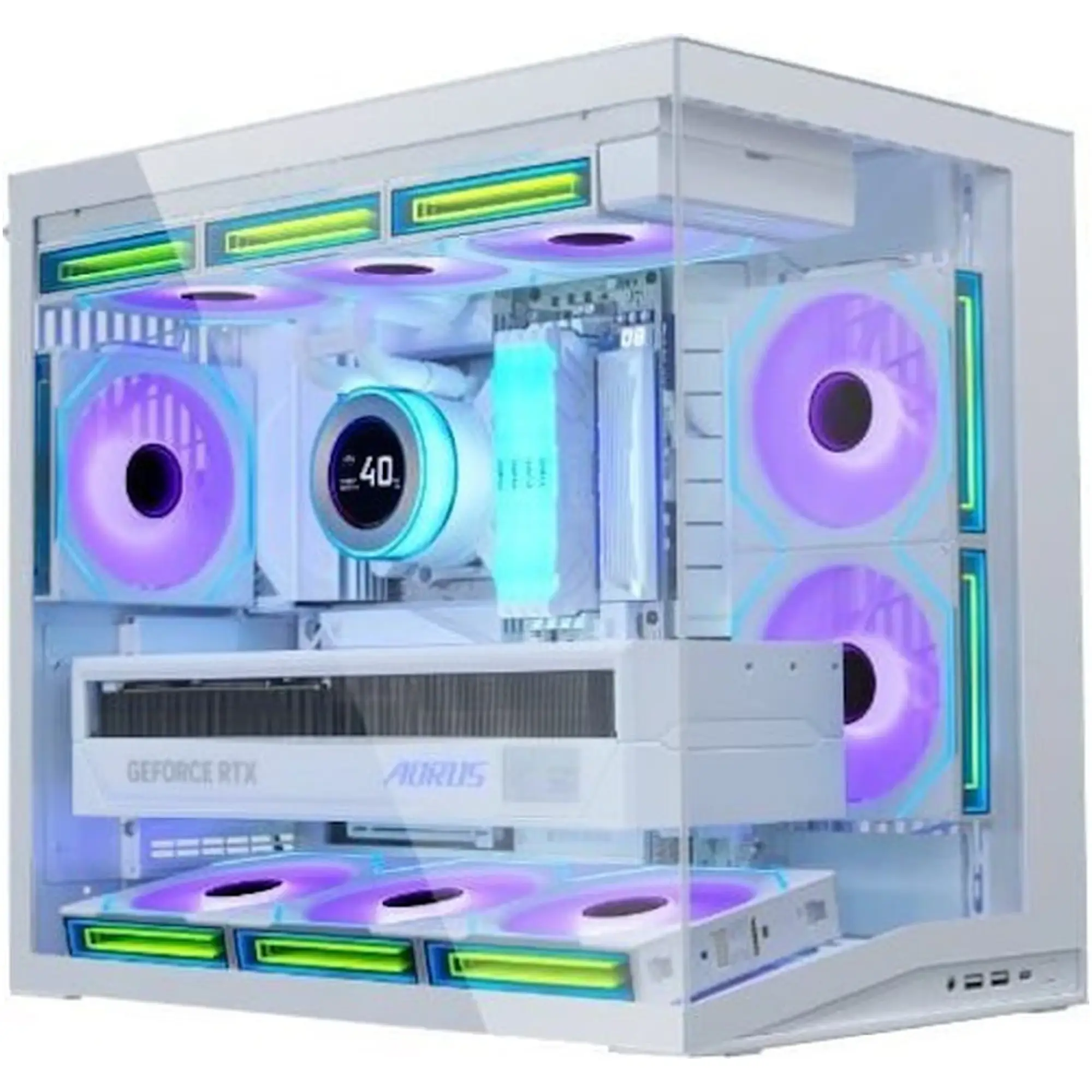 Купить Корпус Lian Li O11 Dynamic Mini V2 White (G99.O11DMIV2W.00) - фото 4