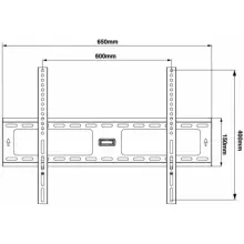 Купить Кронштейн для телевизора Walfix M-17B 32"-70" фиксированный - фото 2