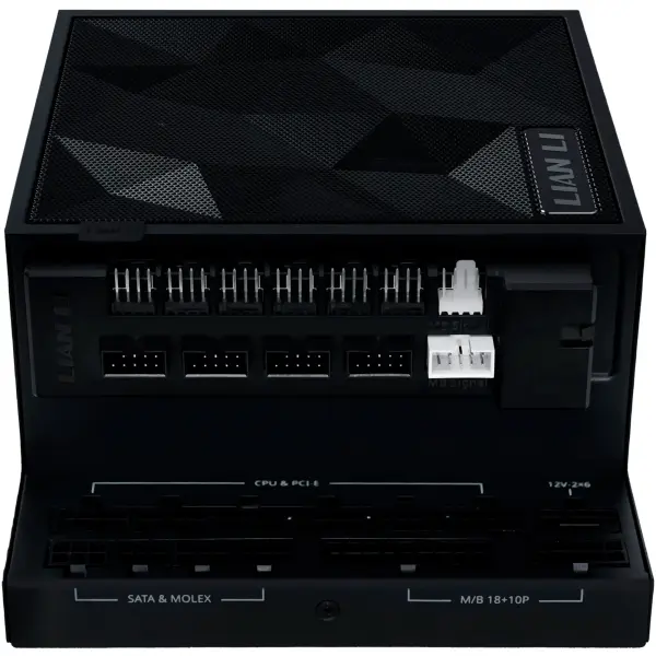 Купить Блок питания Lian Li EDGE GOLD 1000W Black with Hub, EU Cord (G9P.EG1000G.BH00.EU) - фото 8