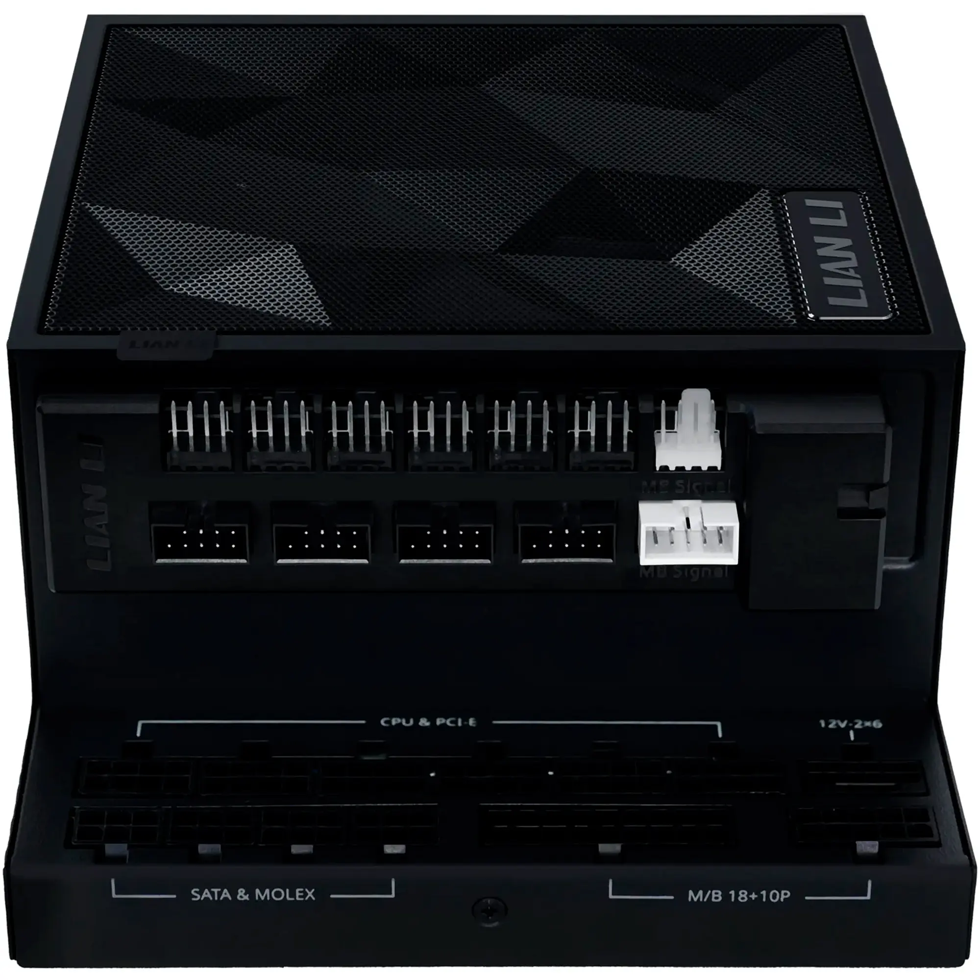 Купить Блок питания Lian Li EDGE GOLD 1000W Black with Hub, EU Cord (G9P.EG1000G.BH00.EU) - фото 8