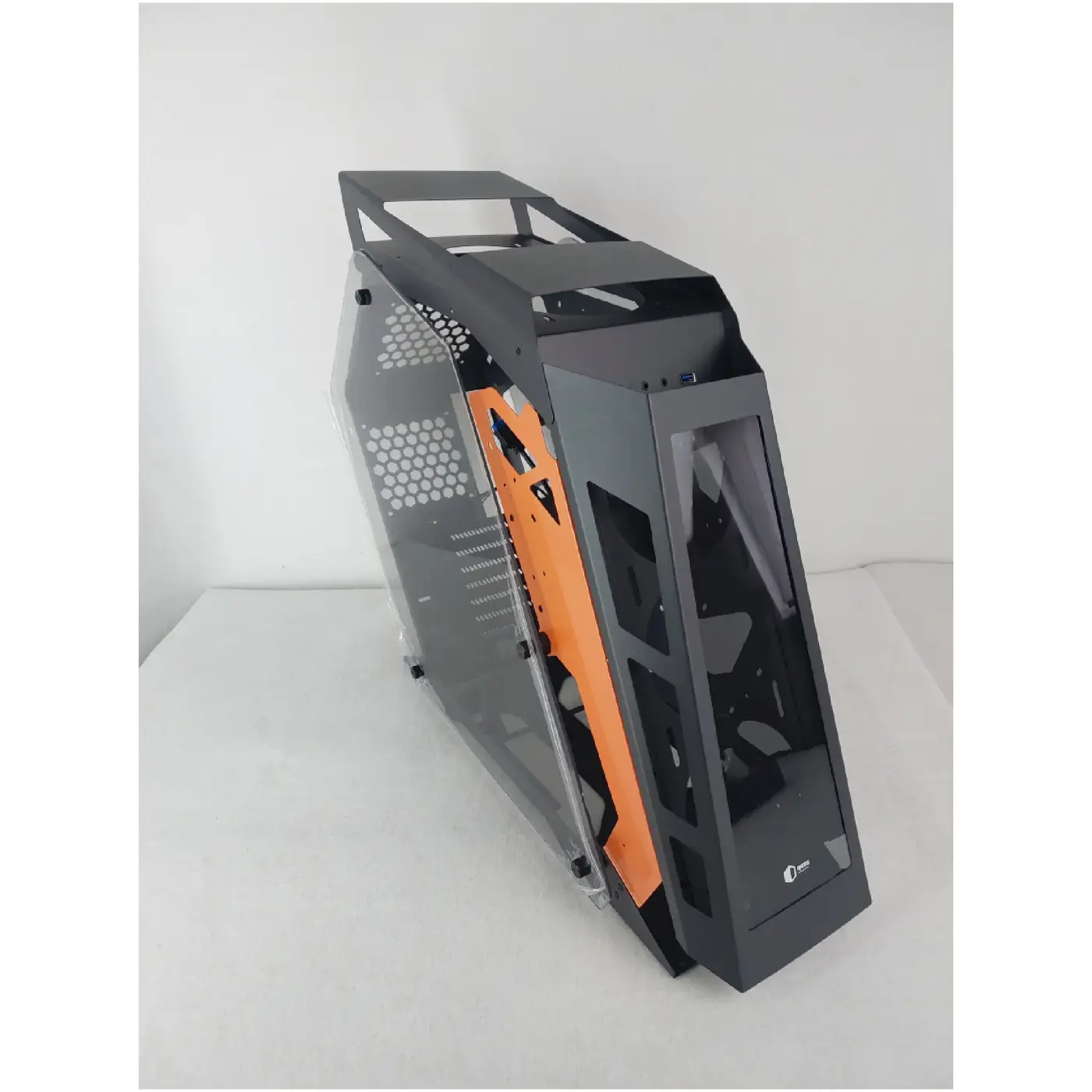 Купити Уцінка Корпус QUBE STALKER Black-Orange (STALKERFMBU30235) - фото 2