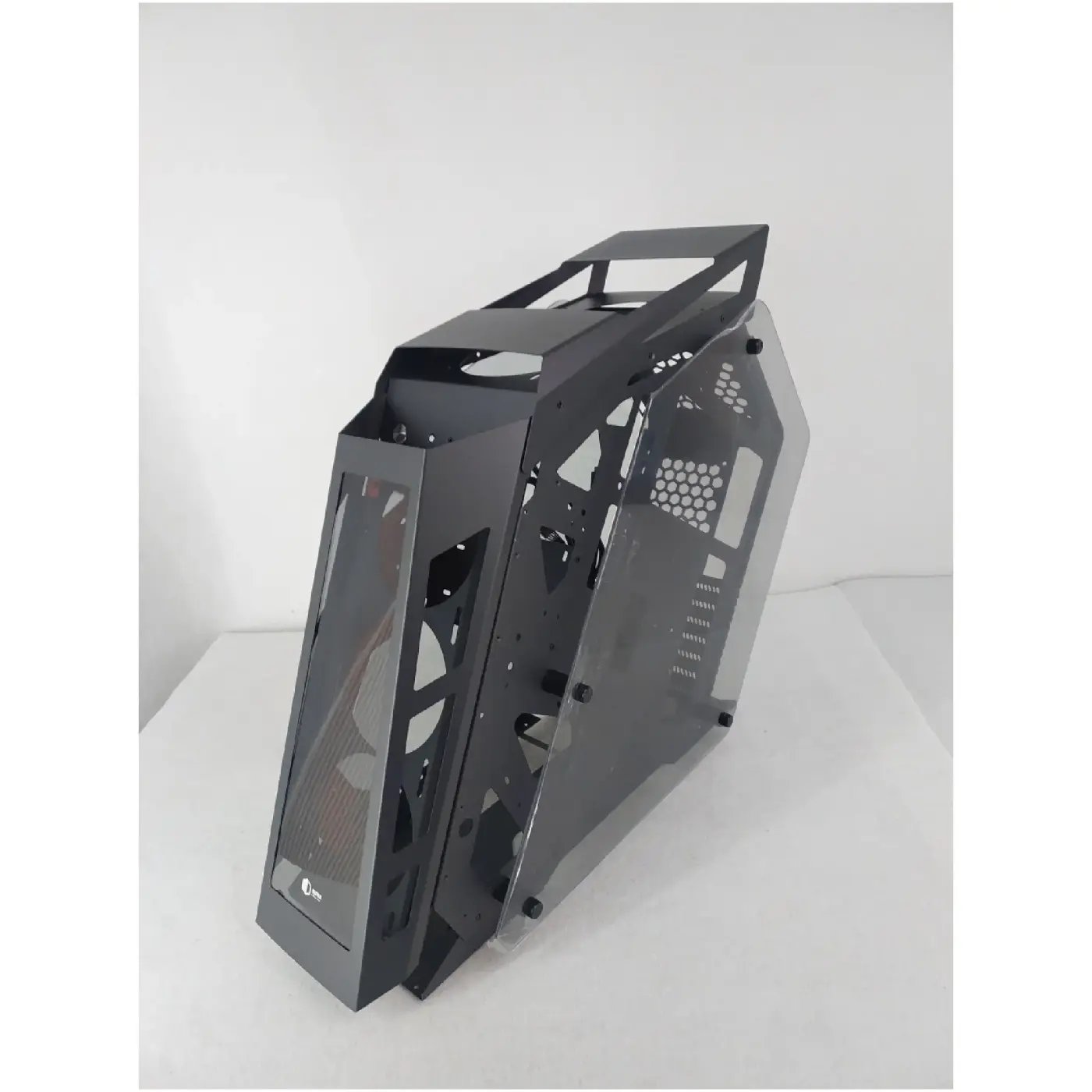 Купити Уцінка Корпус QUBE STALKER Black-Orange (STALKERFMBU30235) - фото 3