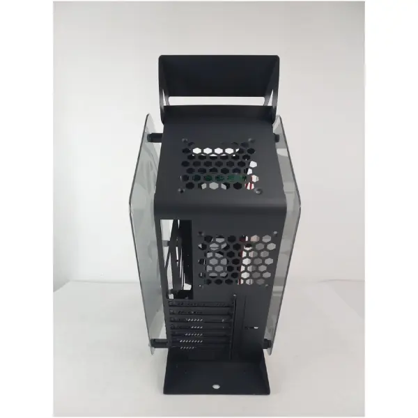 Купити Уцінка Корпус QUBE STALKER Black-Orange (STALKERFMBU30235) - фото 4