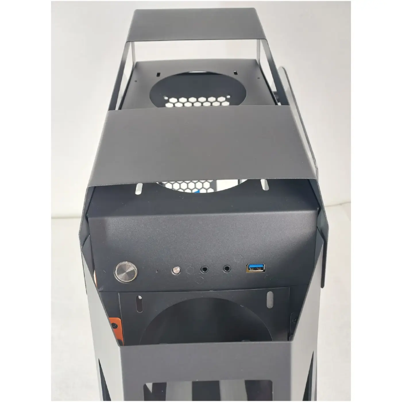 Купити Уцінка Корпус QUBE STALKER Black-Orange (STALKERFMBU30343) - фото 5