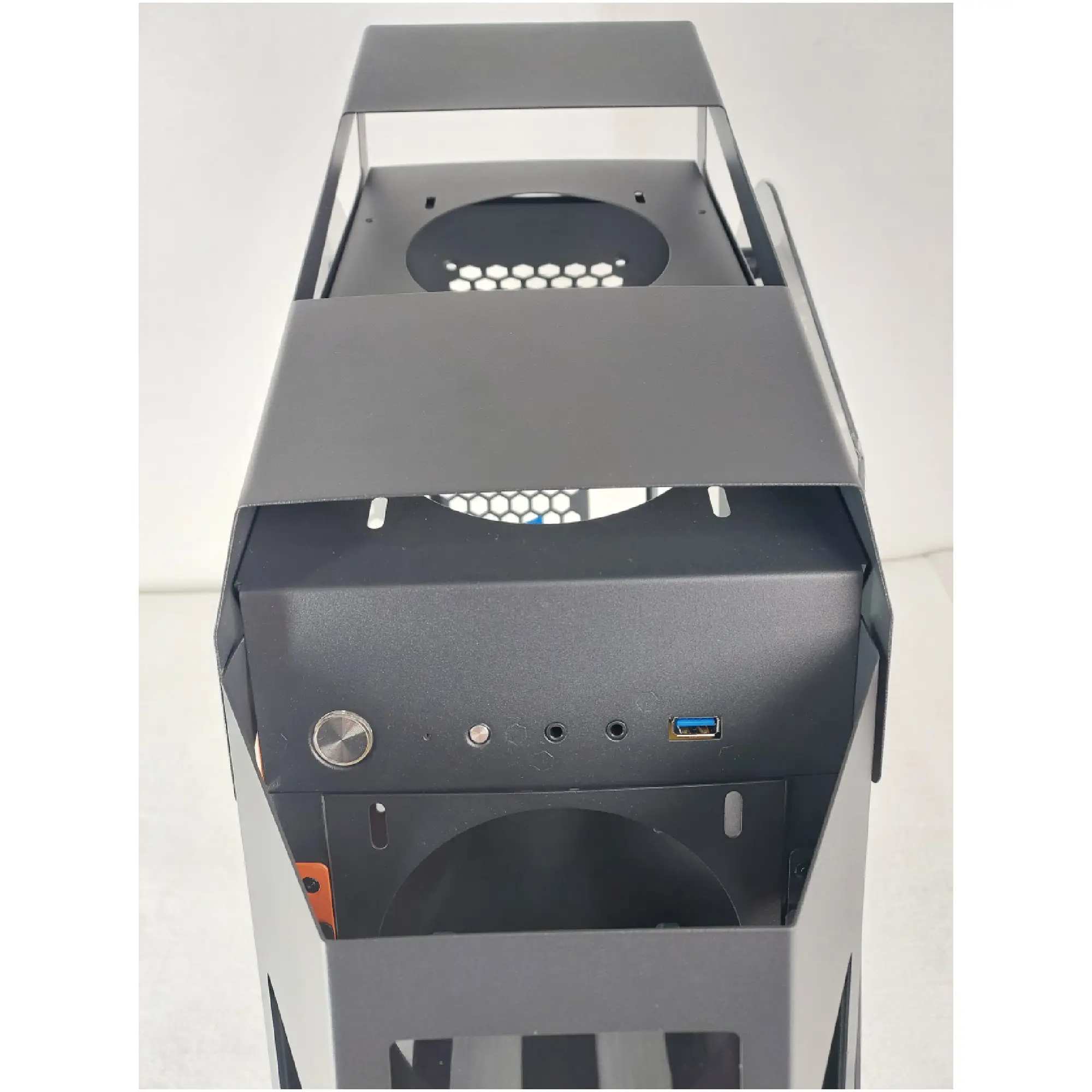 Купити Уцінка Корпус QUBE STALKER Black-Orange (STALKERFMBU30343) - фото 5