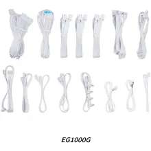 Купить Блок питания Lian Li EDGE GOLD 1000W White with Hub, EU Cord (G9P.EG1000G.WH00.EU) - фото 11