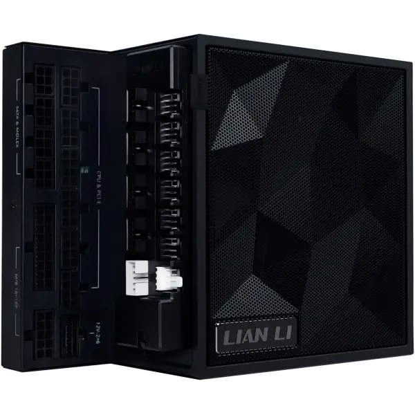 Купить Блок питания Lian Li EDGE GOLD 1200W Black with Hub, EU Cord (G9P.EG1200G.BH00.EU) - фото 6