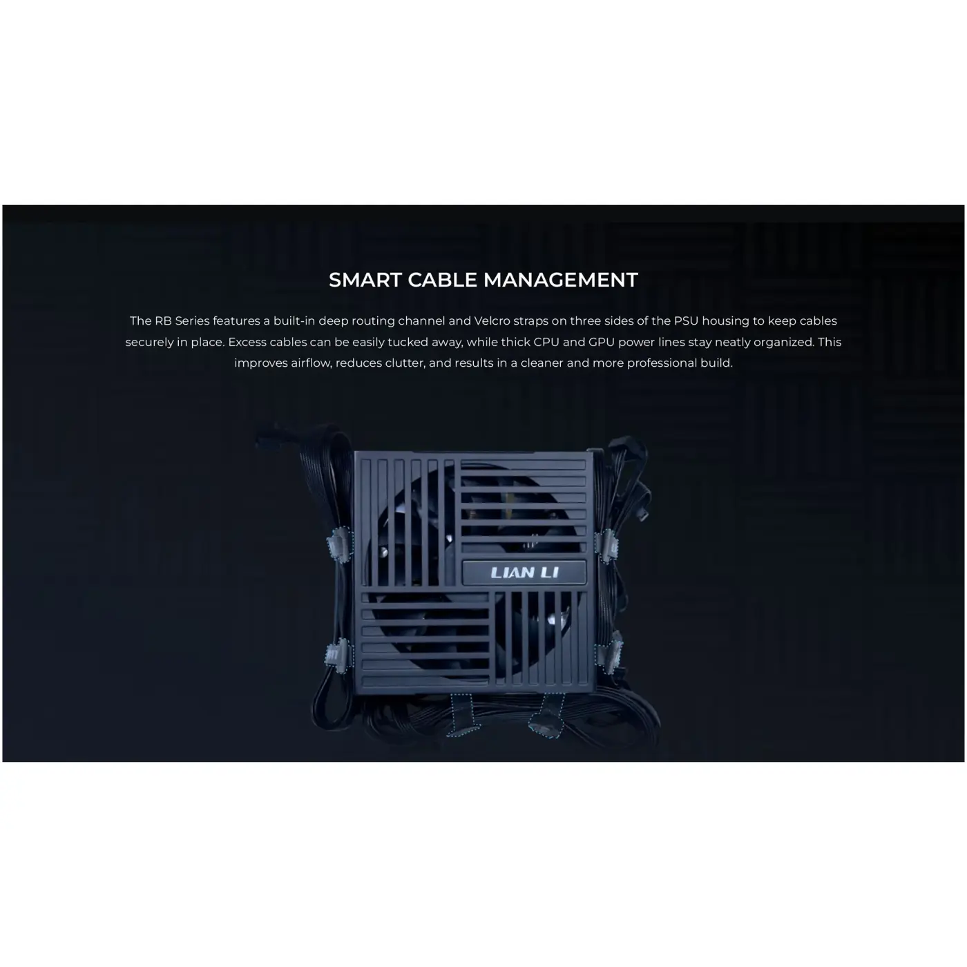 Купить Блок питания Lian Li RB0750B, 80 PLUS Bronze, Black, EU cord (G9P.RB0750B.B000.EU) - фото 12
