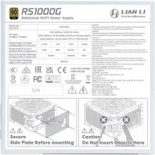 Купить Блок питания Lian Li RS Gold RS1000G White with Hub, EU Cord (G9P.RS1000G.WH00.EU) - фото 7