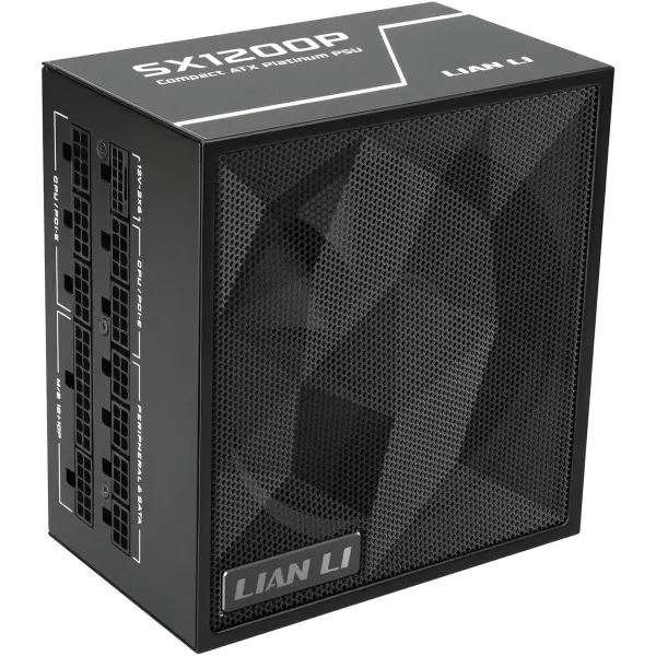 Купить Блок питания Lian Li SX1200P Black, EU cord (G9P.SX1200P.B000.EU) - фото 6