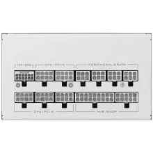 Купить Блок питания Lian Li SX1200P White, EU cord (G9P.SX1200P.W000.EU) - фото 3