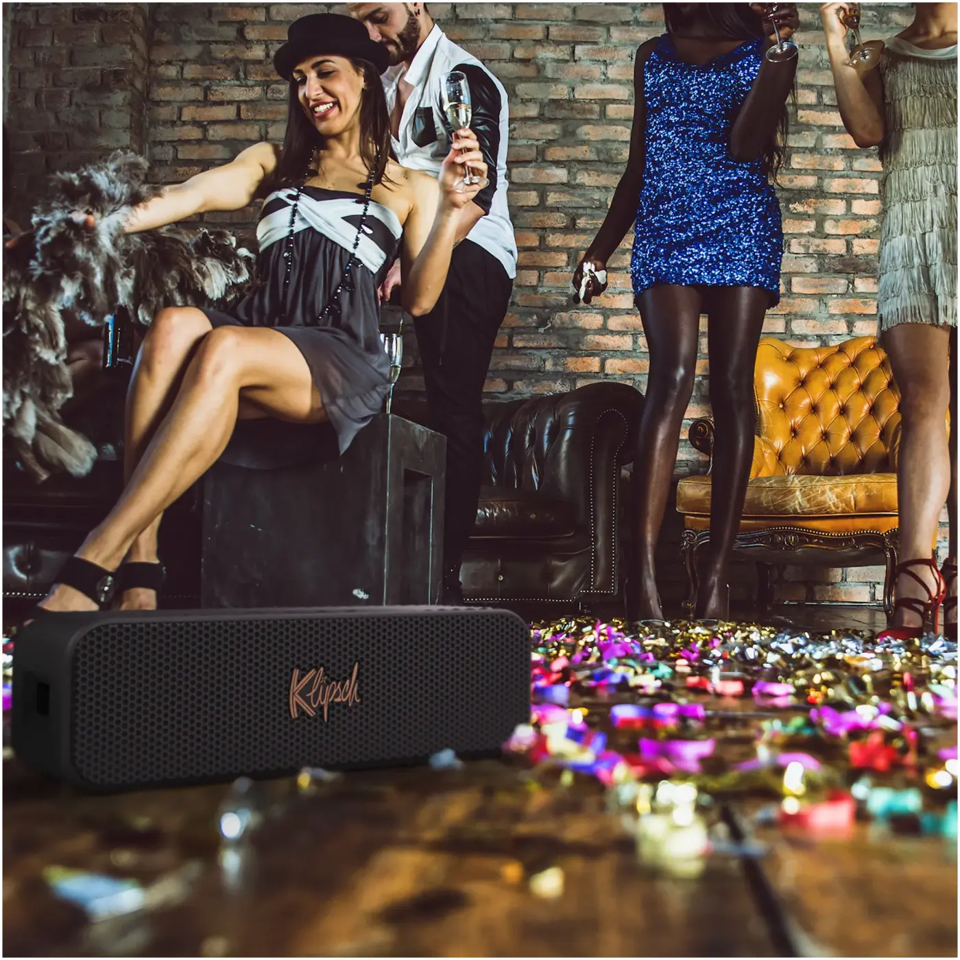 Купити Портативна акустика Klipsch Detroit Black (1072202) - фото 10