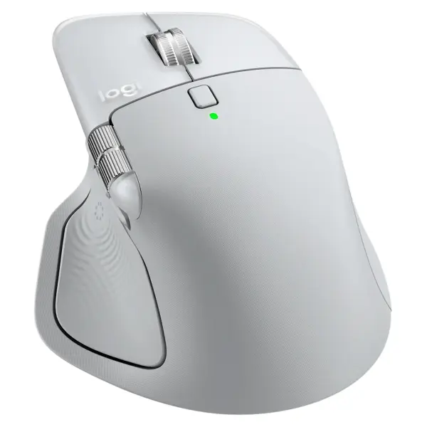 Купить Мышь Logitech MX Master 4 for Mac Wireless/Bluetooth White Silver (910-007576) - фото 2