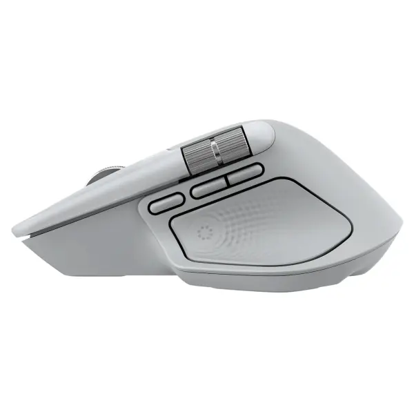 Купить Мышь Logitech MX Master 4 for Mac Wireless/Bluetooth White Silver (910-007576) - фото 5