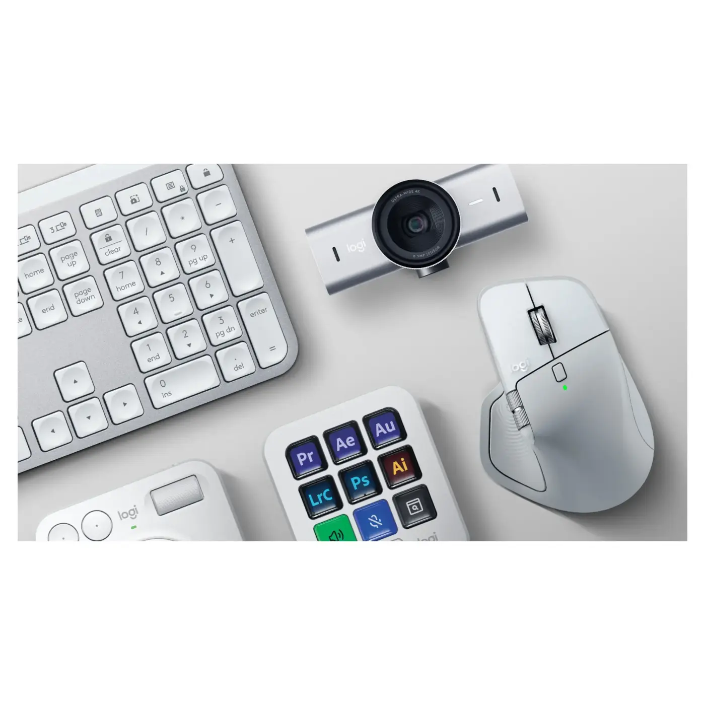 Купить Мышь Logitech MX Master 4 for Mac Wireless/Bluetooth White Silver (910-007576) - фото 9