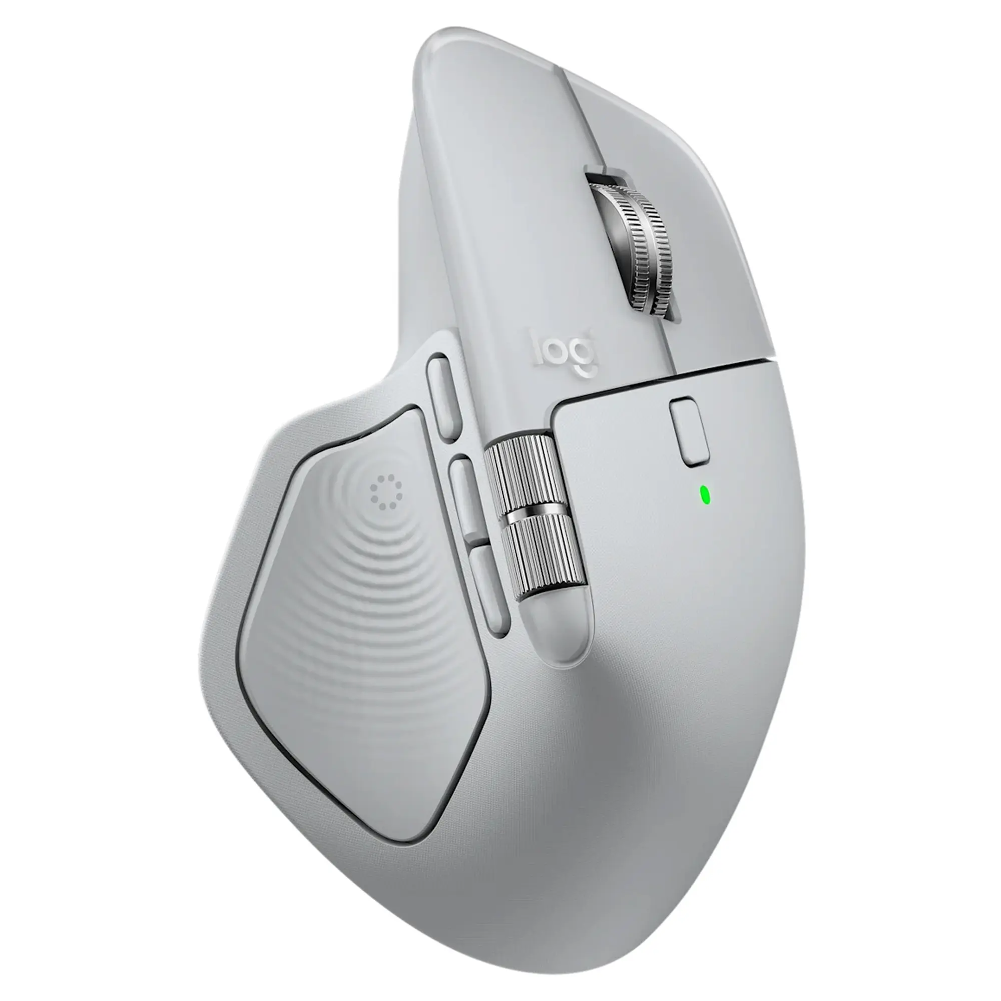 Купити Мишка Logitech MX Master 4 Performance Wireless/Bluetooth Pale Grey (910-007563) - фото 4