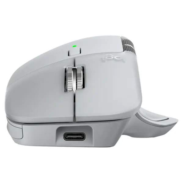 Купити Мишка Logitech MX Master 4 Performance Wireless/Bluetooth Pale Grey (910-007563) - фото 6
