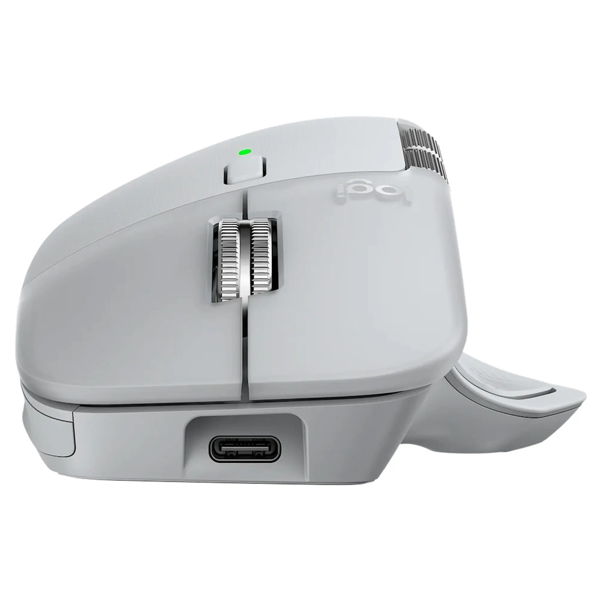 Купити Мишка Logitech MX Master 4 Performance Wireless/Bluetooth Pale Grey (910-007563) - фото 6