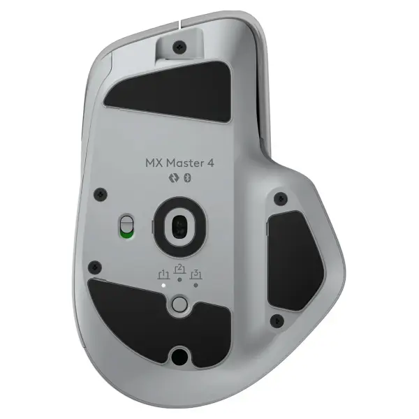 Купити Мишка Logitech MX Master 4 Performance Wireless/Bluetooth Pale Grey (910-007563) - фото 7