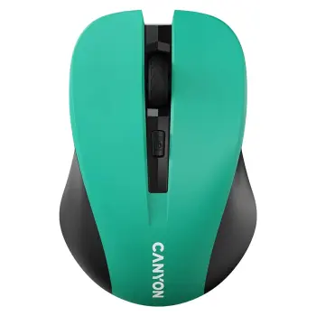 Купити Миша Canyon OnClick W01 Green (CNE-CMSW1GR) - фото 1