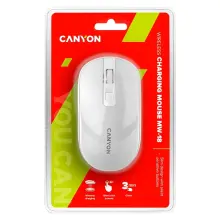 Купити Миша Canyon MW-18 Pearl White (CNS-CMSW18PW) - фото 5
