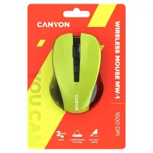 Купить Мышь Canyon OnClick W01 Yellow (CNE-CMSW1Y) - фото 6