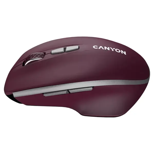 Купити Миша Canyon MW-21 Burgundy Red (CNS-CMSW21BR) - фото 4