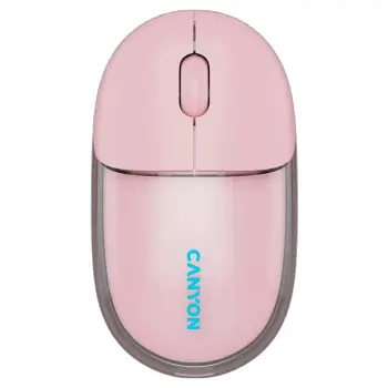 Купити Миша Canyon OnClick 24 Pink (CNS-CMSW24P) - фото 1